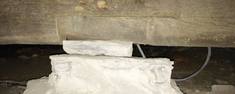 Crawl Space Repair | Sagging Floor Joist | Virginia | Kefficient
