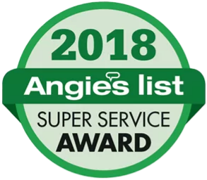 Angie's List Super Service Award 2018 badge