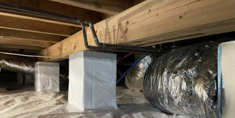 Support Beams | Crawl Space Repair & Encapsulation Richmond | Kefficient