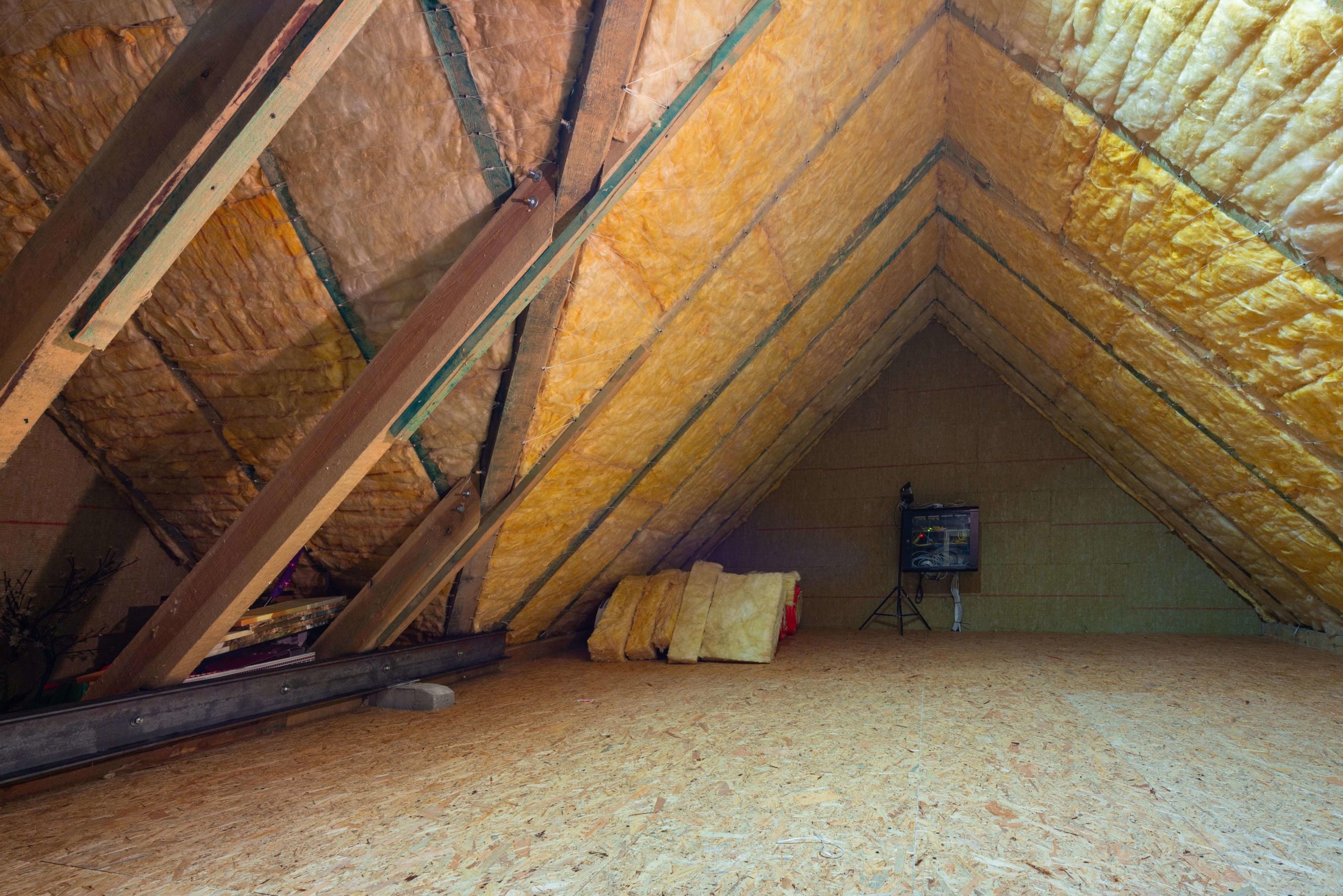 Insulated Attic | Blow-In Insulation Richmond | Kefficient