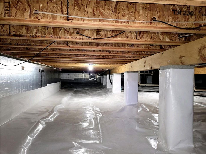 Encapsulated Crawl Space | Crawl Space Repair & Encapsulation Richmond | Kefficient