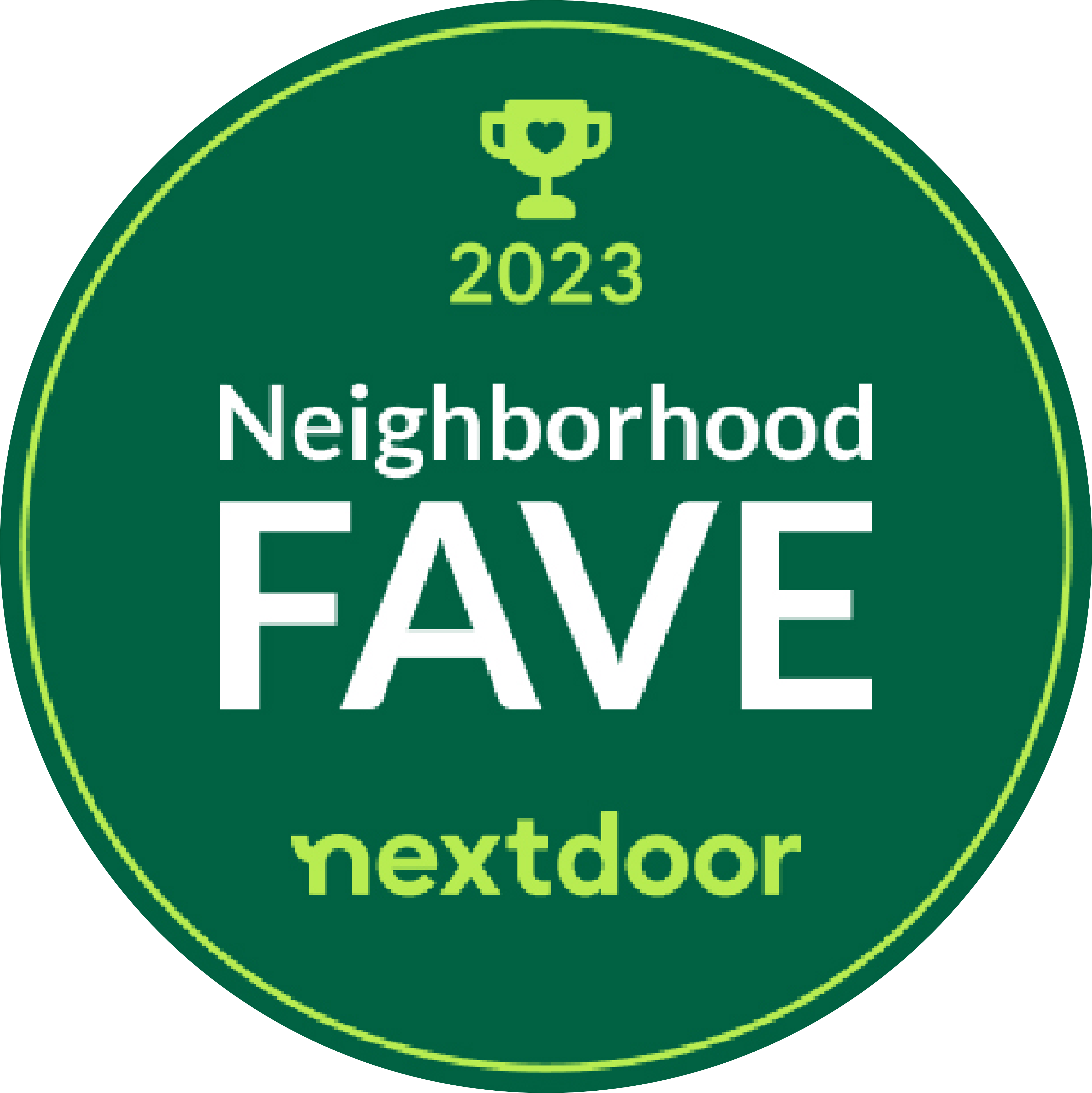 Neighborhood Favorite Nextdoor Award